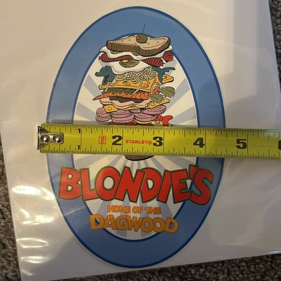 Universal Island’s of Adventure Toon Lagoon Park Stickers Blondie’s Wossamotta U - Picture 6 of 8